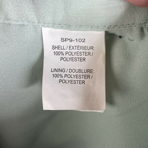 Self Portrait Black Mint Sheer Guipure Lace Culottes Pants NWT Size US 4 - Picture 11 of 12